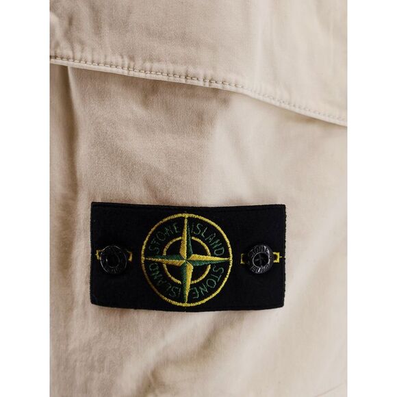 Stone Island Men Organic Cotton Bermuda Shorts